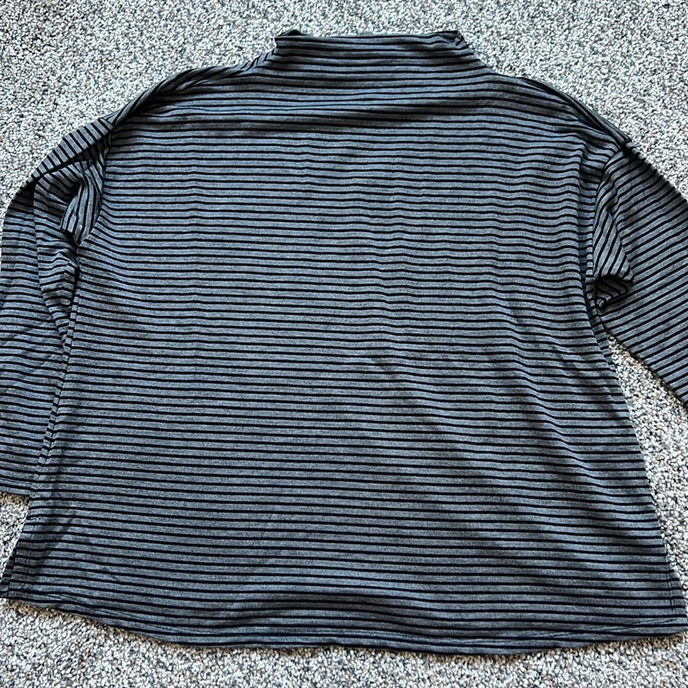 Eileen Fisher long sleeve crewneck top small